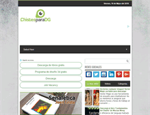 Tablet Screenshot of chistesparadg.com